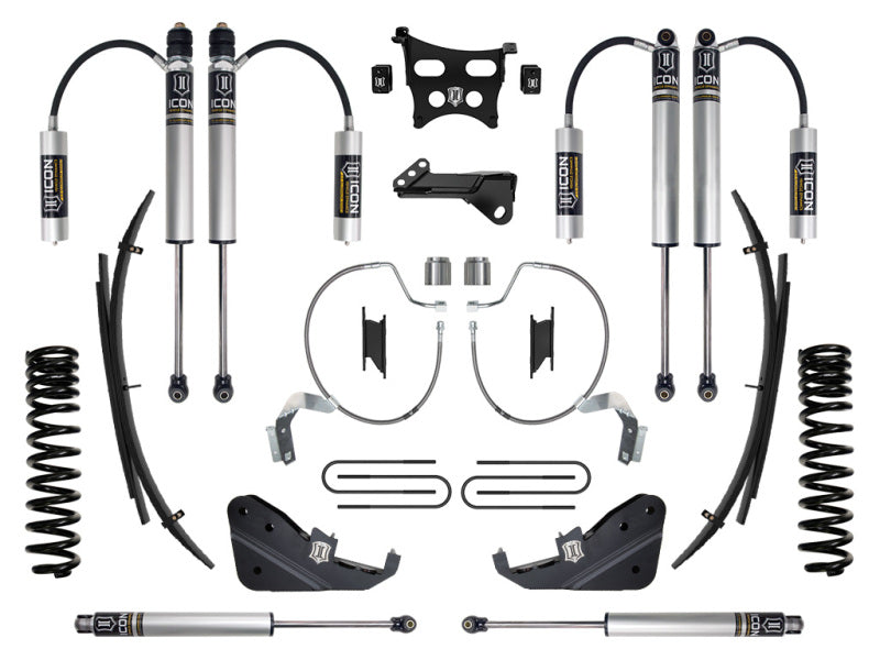 ICON 23 Ford F250/F350 4.5in Stage 2 Suspension System Diesel w/ Expansion Packs