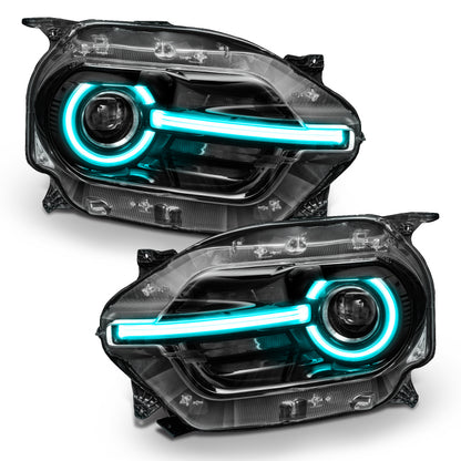 Oracle 2021 Ford Bronco Sport RGB+W Headlight DRL + Halo - ColorSHIFT w/ 2.0 Controller
