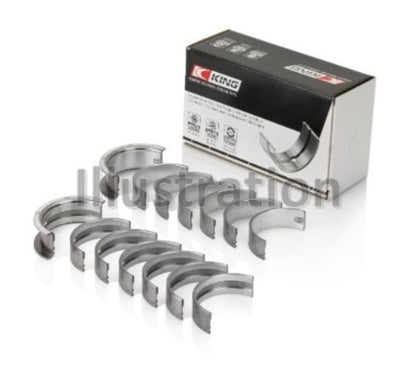 King Engine Bearings BMW M20B20-23-25-27/M50B25/M52B20-25-28 Main Bearing Set - Size STD