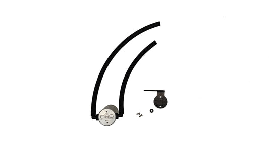 J&L 22-25 Nissan Pathfinder / 22-24 Infiniti QX60 3.5L PCV Side Oil Separator 3.0 - Clear Anodized