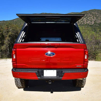 Westin 16-23 Toyota Tacoma 5.2ft. Bed EXP Truck Cap - Black (Box 1 ONLY)