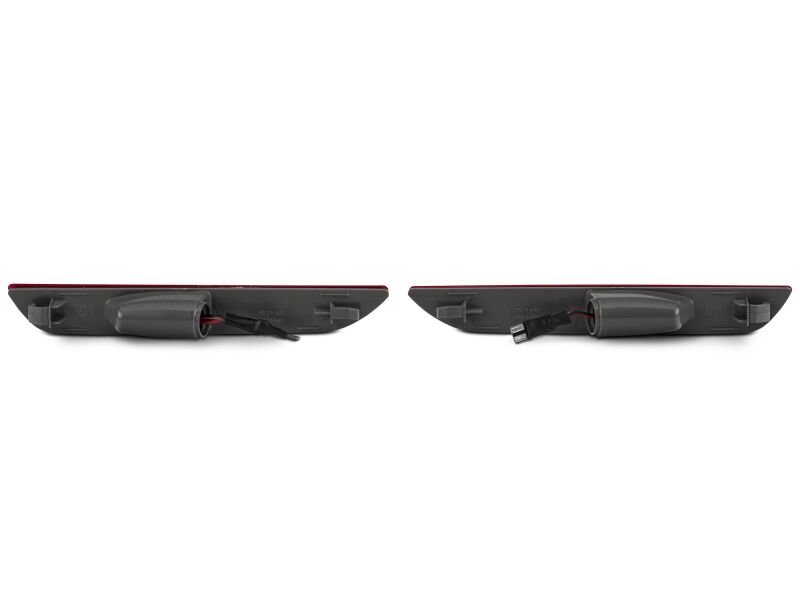 Raxiom 15-23 Ford Mustang Axial Series LED Side Marker Lights- Rear- Red