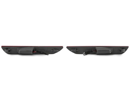 Raxiom 15-23 Ford Mustang Axial Series LED Side Marker Lights- Rear- Red