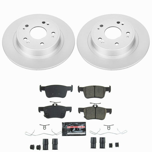 Power Stop 18-25 Honda Accord Rear Z23 Coated Brake Kit