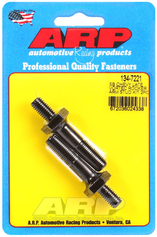 ARP SB Chevrolet Late Model Vortec Rocker Arm Stud Kit (2pcs)