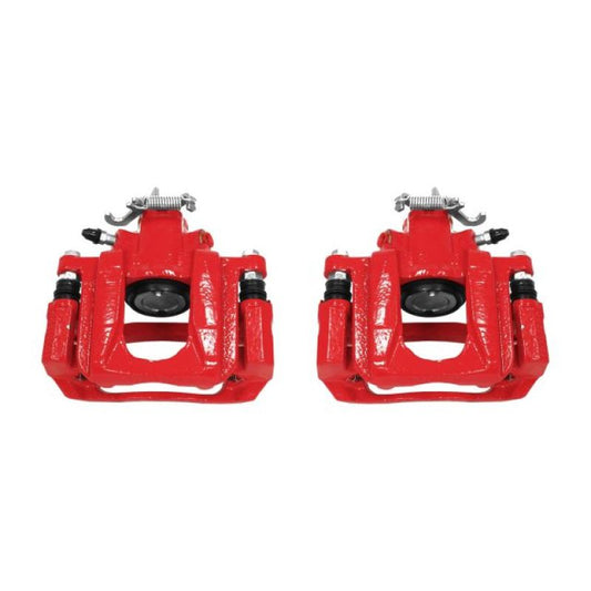 Power Stop 08-16 Chrysler Town & Country Rear Red Calipers w/Brackets - Pair
