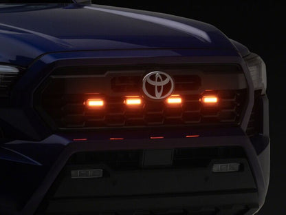 Raxiom 24-26 Toyota Tacoma Pre Runner/ TRD Off-Road/ TRD Sport Amber LED Grille Light- Amber Lens