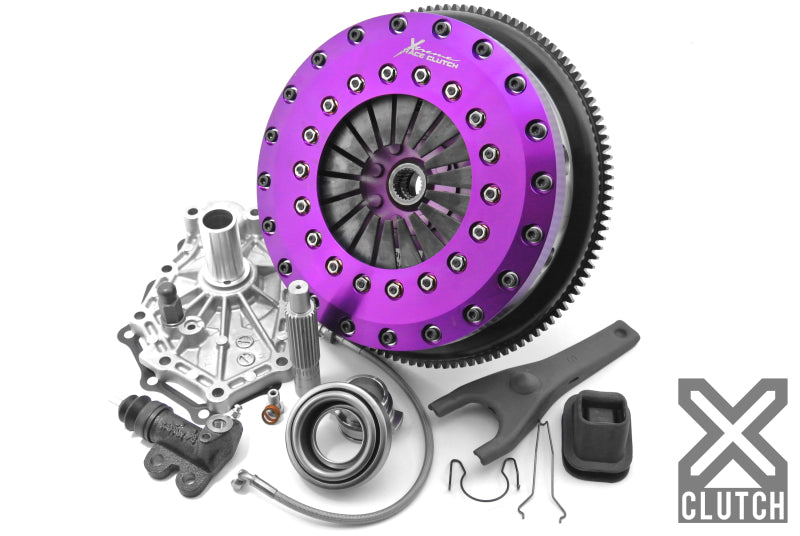 XClutch 93-98 Nissan Skyline GT-R 2.6L R33 9in Twin Solid Ceramic Clutch Kit
