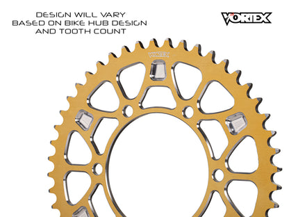 Vortex Racing V4 45 Tooth 520 Sprocket Use w/ 3766 Front - Gold