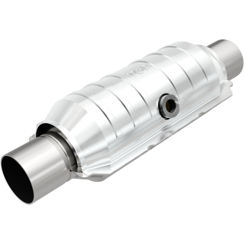 MagnaFlow Universal Catalytic Converter 2.25 Midbed O2 Front CA