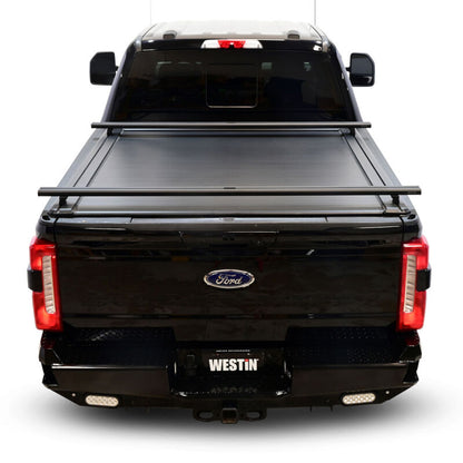 Westin 17-26 Ford F-250/F-350 SD 6.8ft Bed Electric Retractable Tonneau Cover - Black
