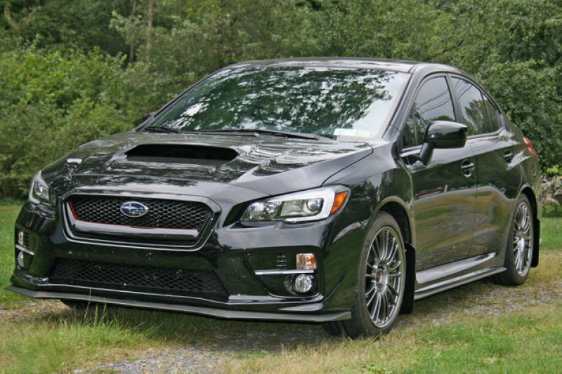 Rally Armor 15-21 Subaru WRX/STI Black UR Mud Flap w/Light Blue Logo