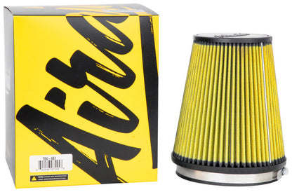 Airaid Universal Air Filter - Cone 6in Flange x 7in B x 5in T x 8in H - Synthaflow