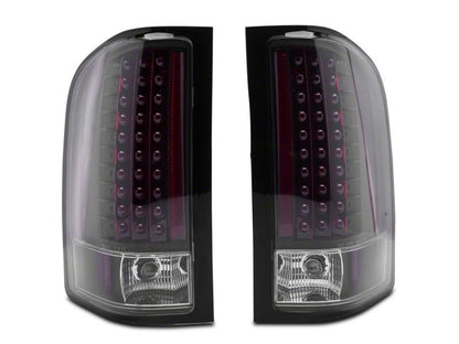 Raxiom 07-13 Chevrolet Silverado 1500 LED Tail Lights- Black Housing (Clear Lens)