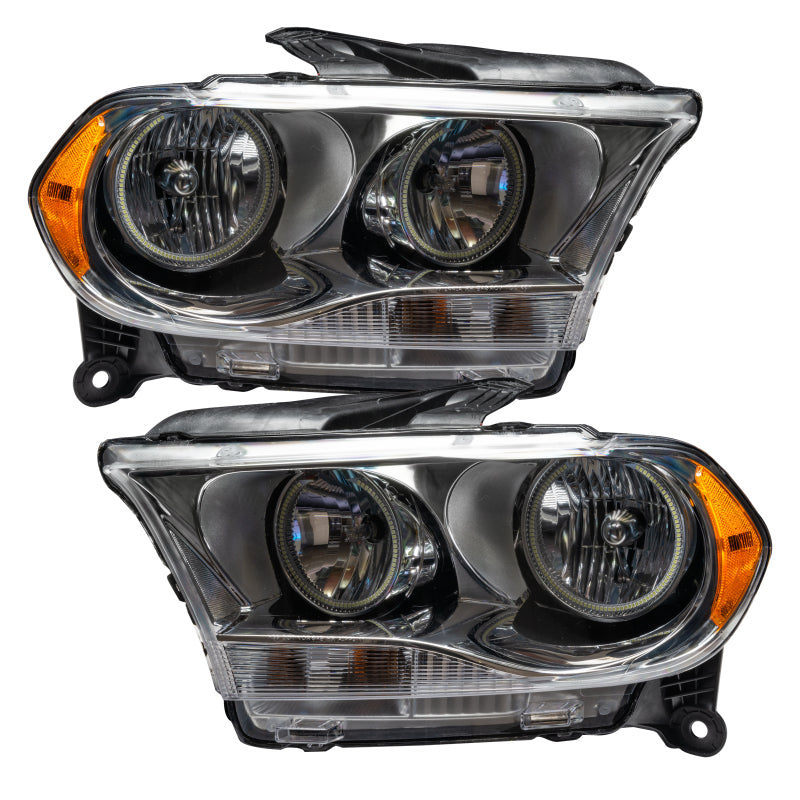 Oracle 11-13 Dodge Durango SMD HL Halogen - Chrome - Blue