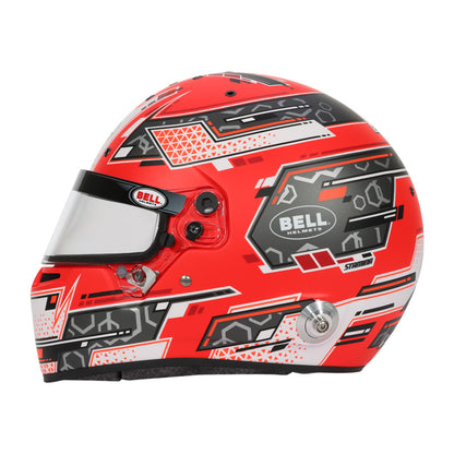 Bell Helmet Rs7 Stamina Anthracite/Aquamarine (Hans) 57(7 1/8) Fia8859-2024/Sa2025