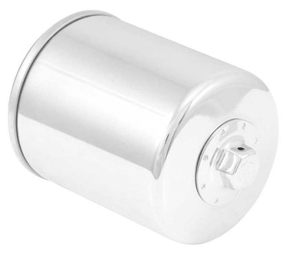 K&N Harley-Davidson / Buell 3in OD x 4.063in H Chrome Oil Filter