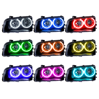 Oracle 05-10 Dodge Charger SMD HL (Non-HID) - ColorSHIFT w/ 2.0 Controller