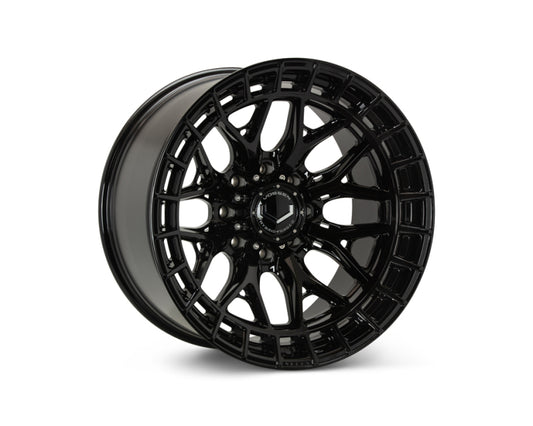 Vossen HFX-1 20x9 - 8x165.1 - ET18 - Deep Face - 125.1 - Gloss Black Wheel