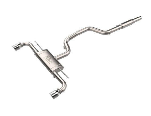 aFe 22-24 Volkswagen GTI MACH Force-Xp 3 to 2-1/2 IN Stainless Steel Cat-Back Exhaust w/Polished Tip