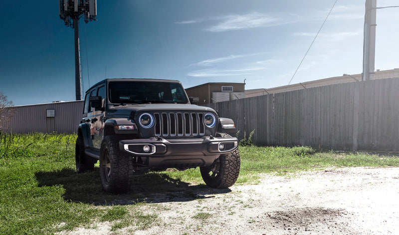Oracle Jeep Wrangler JL/JT 7in. High Powered LED Headlights (Pair) - w/ BC1 Controller