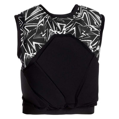 Sparco Vest SJ Pro K-3 LRG - BLK/WHT
