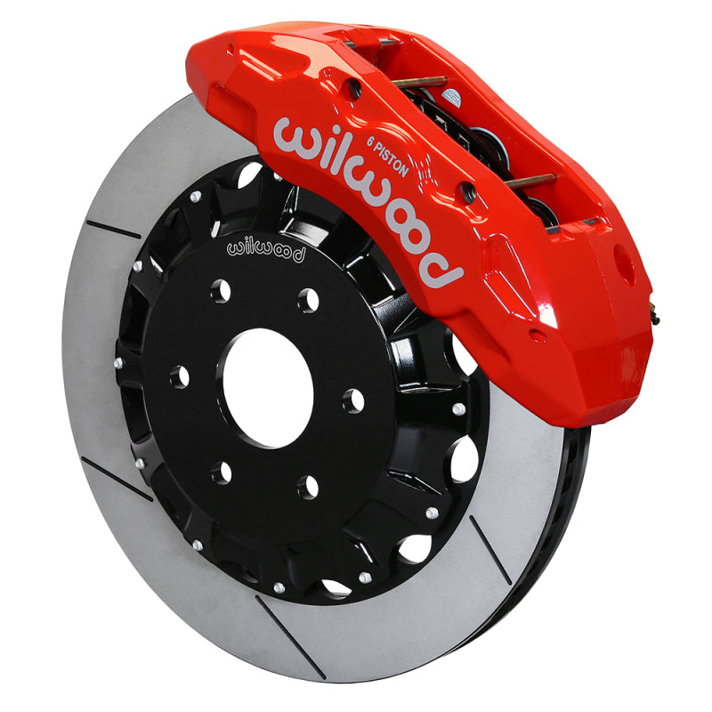 Wilwood 21-25 RAM 1500 TRX/RHO TX6R Red Front Big Brake Kit - 16.00x1.36