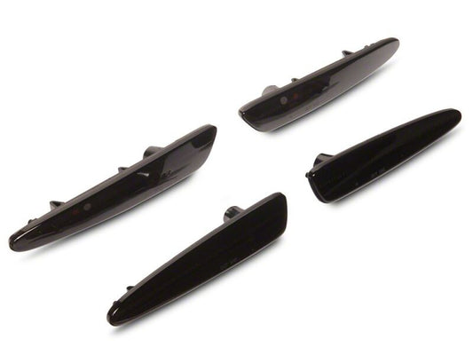 Raxiom 05-13 Chevrolet Corvette C6 Axial Series LED Side Markers- Smoked