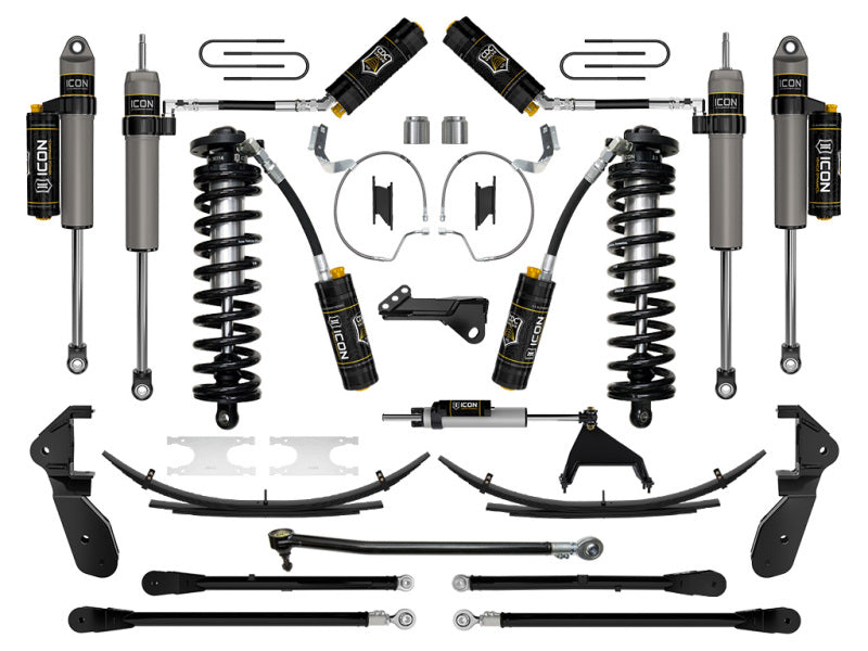 ICON 23 Ford F250/F350 4-5.5in Stage 7 Coilover Conversion Sys w/ Expansion Packs