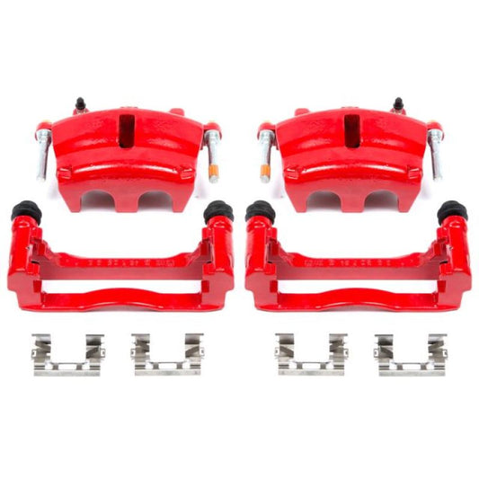 Power Stop 06-07 Buick Rainier Front Red Calipers w/Brackets - Pair