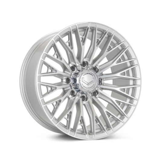 Vossen HFX-6 - 22x12 - 8x170 - ET-44 - Ultra Deep Face - 125.1 - Silver Polished Wheel
