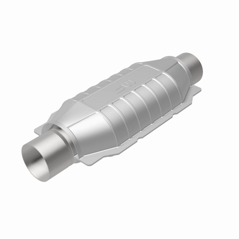 MagnaFlow Universal Catalytic Converter 2.5in ID Inlet/Outlet Center/Center Oval Rear