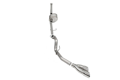 Corsa 2021-2025 Ford F-150 SuperCrew/6.5in Bed 5.0L V8 Xtreme Cat-Back Dual Side Exit-Polished