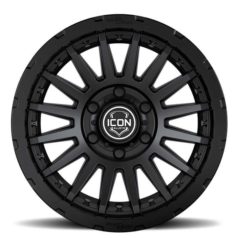 ICON Alloys Recon Pro Satin Black - 18 X 9 - 8 X 6.5- 12MM 5.5in BS