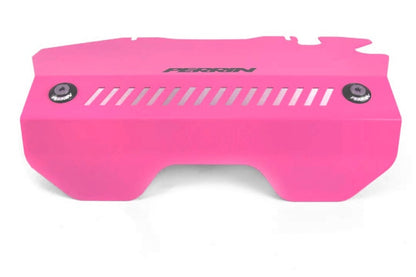 PERRIN 15-21 Subaru WRX Pulley Cover - Hyper Pink