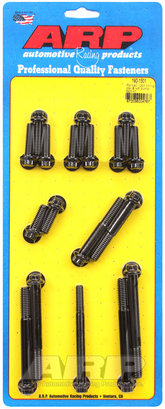 ARP Pontiac 12pt Timing Cover and Water Pump Bolt Kit