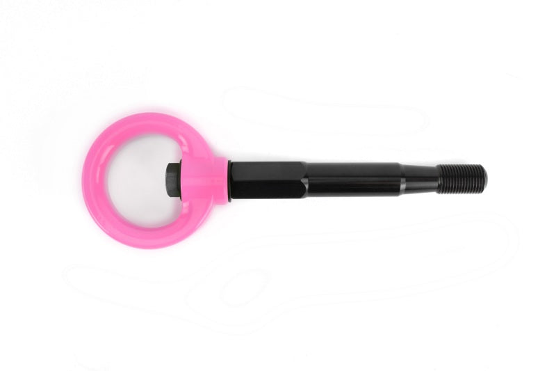 PERRIN 15-17 Subaru WRX & STI / 13-17 Crosstrek / 12-16 Impreza Tow Hook Kit (Front) - Hyper Pink