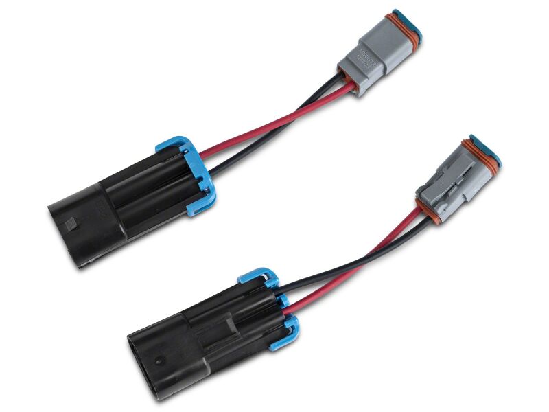 Raxiom 07-09 Jeep Wrangler JK Axial Series H10 to Deutsch Fog Light Wire Harness Adapter Kit