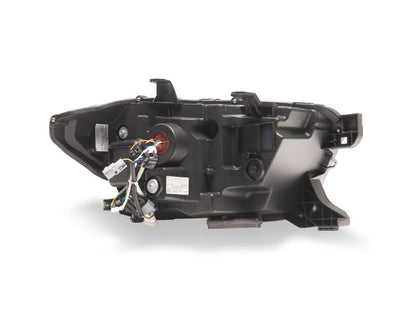 Raxiom 16-23 Toyota Tacoma CXR Series V2 LED Projector Headlights- Black Housing- Clear Lens