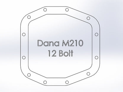 aFe POWER Differential Cover Jeep Wrangler (JL) 18-25/ Gladiator (JT) 20-25 (Dana M210)
