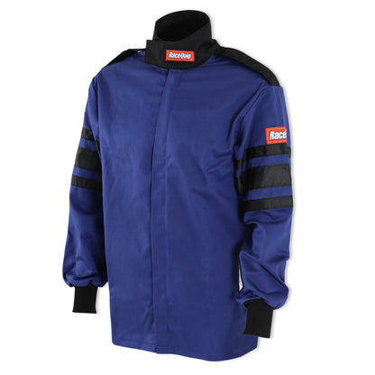 RaceQuip Blue SFI-1 1-L Jacket - Medium