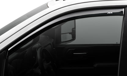 AVS 2022 Jeep Wagoneer In- Channel Ventvisor Low Profile Deflectors 4pc - Smoke