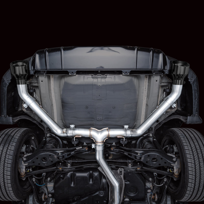 AWE Tuning 22+ Honda Civic Si/Acura Integra Track Edition Cat-Back Exhaust - Dual Diamond Black Tips