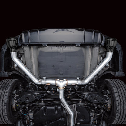 AWE Tuning 22+ Honda Civic Si/Acura Integra Track Edition Cat-Back Exhaust - Dual Diamond Black Tips