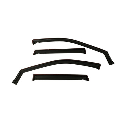 Westin 2011-2018 Jeep Grand Cherokee In-Channel Wind Deflector 4pc - Smoke