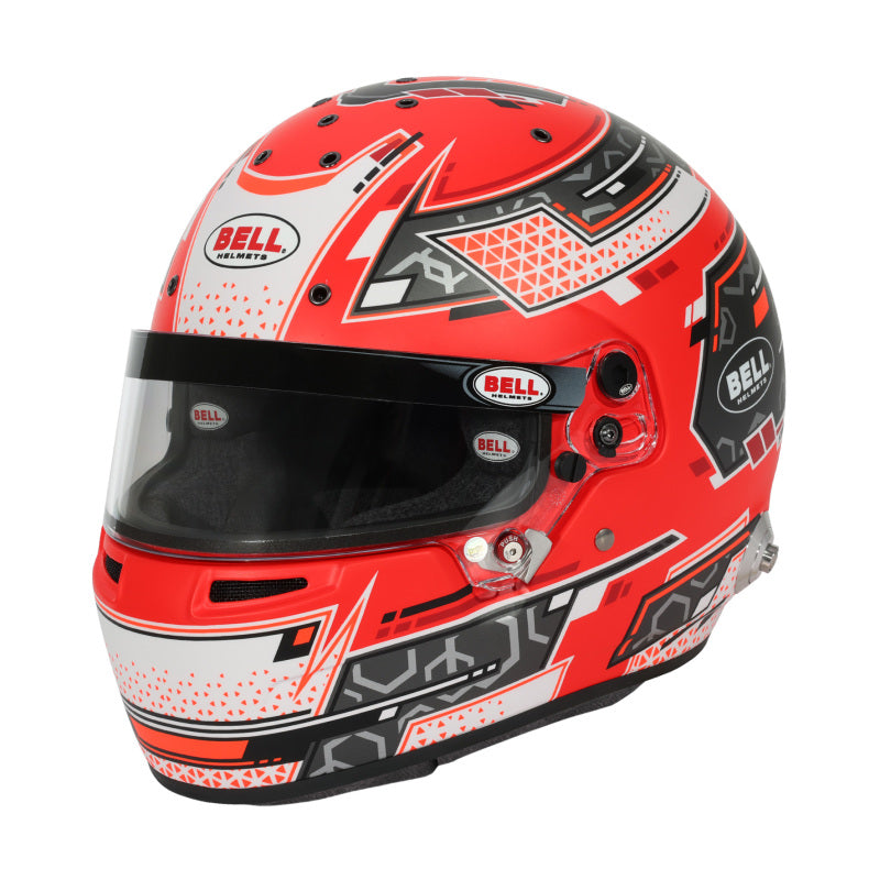 Bell Helmet Rs7 Stamina Anthracite/Aquamarine (Hans) 57(7 1/8) Fia8859-2024/Sa2025