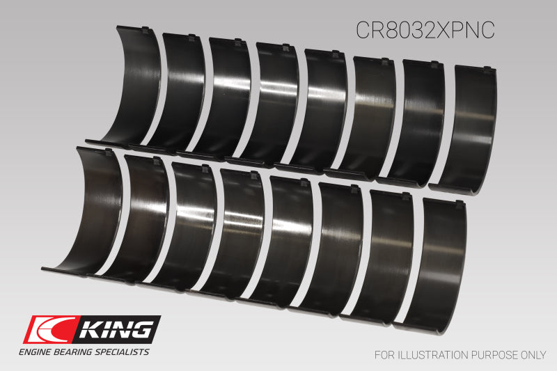 King Engine Bearings Chrysler 345/ 370 16V (Size 0.26) Connecting Rod Bearing Set