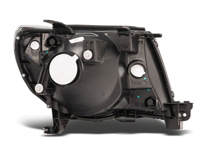 Raxiom 05-11 Toyota Tacoma Axial Series OE Replacement Headlights- Chrome Housing- Clear Lens