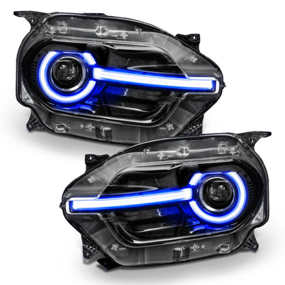 Oracle 2021 Ford Bronco Sport RGB+W Headlight DRL + Halo  - ColorSHIFT w/o Controller