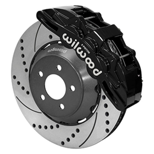 Wilwood 15-23 Mustang Front Kit SX6R Lug Drive